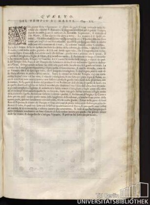 Del tempio di Marte Cap. XV