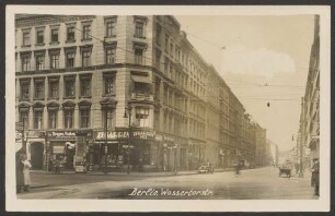 Ansichtskarte Kreuzung an der Wassertorstraße