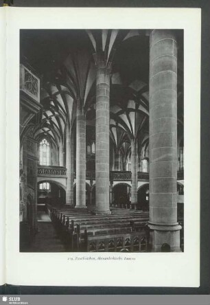 Zweibrücken, Alexanderkirche, Inneres
