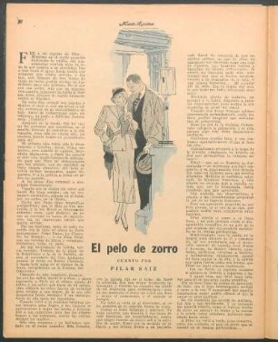 El pelo de zorro : Cuento por Pilar Saiz