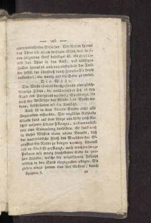 Die Wüste.