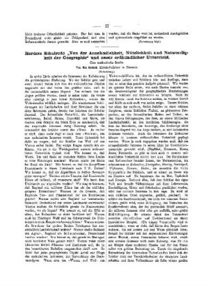 Herders Schulrede "Von der Annehmlichkeiten, Nützlichkeiten und Notwendigkeit der Geographie unser erdkundlicher Unterricht : eine methodische Studie ; (Fortsetzung)