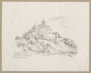 Schloss Lupfen bei Stühlingen [= Hohenlupfen oder Stühlinger Schloss]