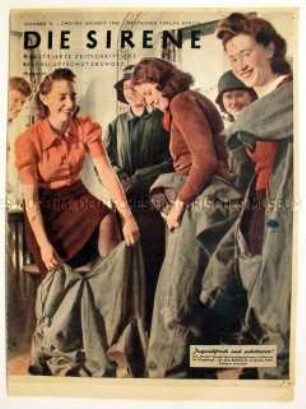 Wochenzeitschrift des Reichsluftschutzbundes "Die Sirene"