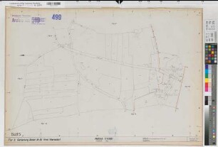 Beelen (Beelen), Umlegung Beelen-Axtbachtal, alter Bestand Bl.5 Flur 9
