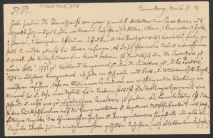 Brief an B. Schott's Söhne : 06.05.1914