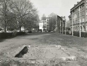 Dresden-Altstadt. Ritzenbergstraße/Schützenplatz. Blick nach Nordwesten
