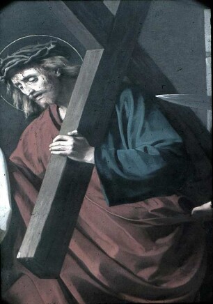 Veronika reicht Jesus das Schweißtuch