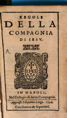 Regole della compagnia di Gesu
