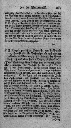 Praktischer Unterricht von Taschenuhren.