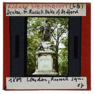 London, Westmacott, Denkmal des Francis Russell, 5th Duke of Bedford