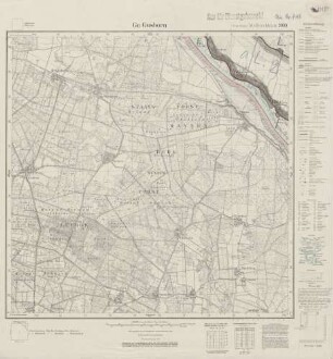 2933 (alte Nr.: 1466) Gr. Gusborn, Meßtischblatt (4cm - Karte)