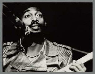 Lonnie Pitchford : Portrait des Bluesmusikers Lonnie Pitchford beim American Folk Blues Festival im Kulturpalast Dresden