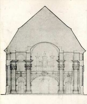 Baugeschichtliche Entwicklung der Heidelberger Jesuitenkirche von A. Williard