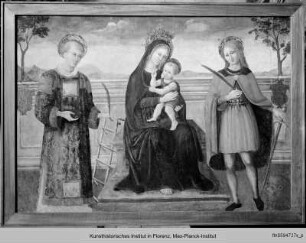 Madonna mit Kind und den Heiligen Laurentius und Hieronymus