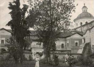 Hof des Juesuitenklosters in Quito