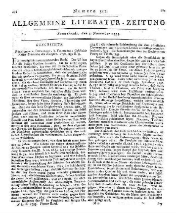 Geschichte Kaiser Friedrichs des Zweyten. - Züllichau ; Freystadt : Frommann, 1792