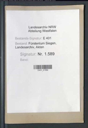 Angelegenheiten der Eingesessenen und des Pastorats zu Irmgarteichen