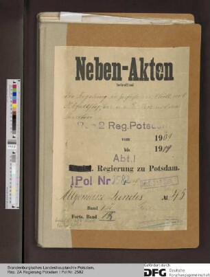 Regelung der Abfuhr von Müll und Abfallstoffen von Berlin nach den Vororten