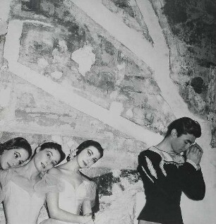 Tänzerinnen und Tänzer (George Golovine, Golovina, Yvonne Meyer, Consuela)