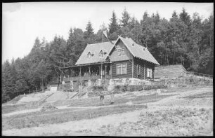 Sebnitz. Finkenbaude auf dem Finkenberg