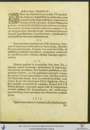 Axiomata