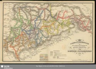 Verwaltungsbereich der Königlichen Generaldirektion der Sächsischen Staatseisenbahnen 1899