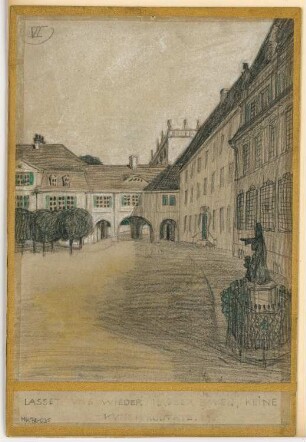 Platzanlage Monatskonkurrenz März 1908: Perspektivische Ansicht