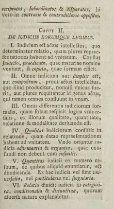 Caput II. De iudiciis eorumque legibus.