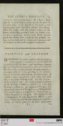 Painting with crayons