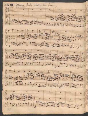 Meine Seele erhebet den Herren; org; d-Moll; BWV 648