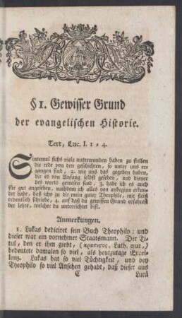 Erste Abtheilung: Jesu Christi Vorläufer, Geburt, Jugend
