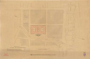 Hofmann, Theobald; Leipzig (Sachsen); Reichsgericht - Lageplan