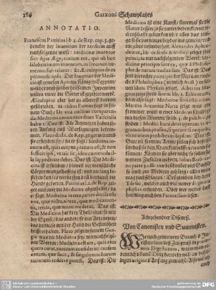Achtzehendter Discurß. Von Canonisten und Summisten.