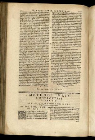 Liber III. De Reliquo Iure Publico Necnon De Iure personarum ac rerum priuato.