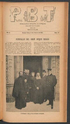 Funerales del gran duque Sergio