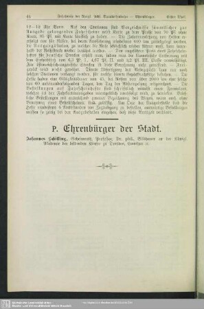 Ehrenbürger der Stadt