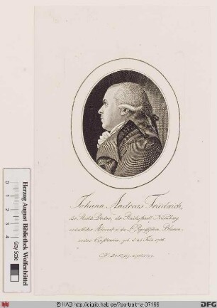 Bildnis Johann Andreas Friedrich (II)