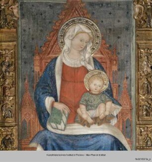Hochaltar der Himmelfahrt Mariens : Madonna mit Kind