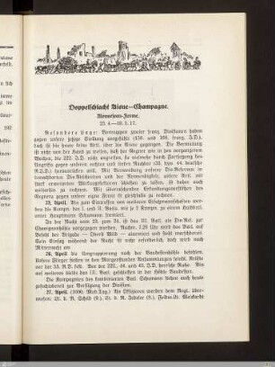 Doppelschlacht Aisne - Champagne. Mennejean - Ferme