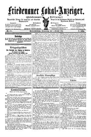 Nr. 230, 01.10.1914