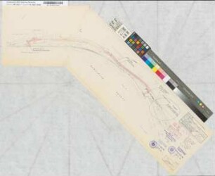 Verlegung des Bahnüberganges von km 1,611 nach km 2,215, Einbau einer Blinklichtanlage; Aufhebung des Bahnüberganges in km 2,297 Strecke Finnentrop-Kirchen: Lageplan, M. 1:1.000 Stnr.: 88, Iwü, Bunr.: 4, Blnr.: 1