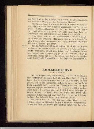 Armeereserve