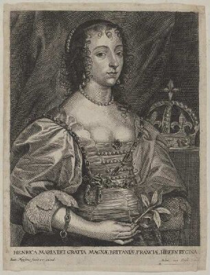 Bildnis der Henrica Maria, Königin von England