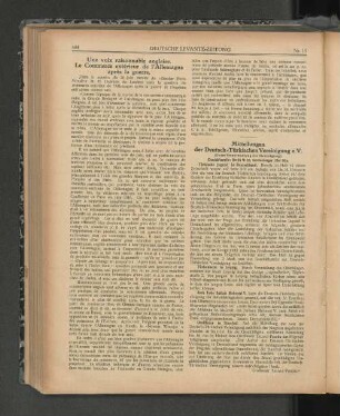 Mitteilungen der Deutsch-Türkischen Vereinigung e.V.