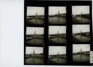 Kranumsetzung - Hafen, Duisburg, 1992