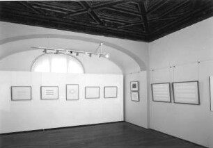 Dresden. Ausstellung "Wilhelm Müller" im Kupferstich-Kabinett vom 18.09.-30.12.1996. Raumaufnahme Güntzstraße