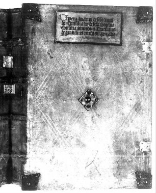 Johannis de Sancto Amando concordantiae de medicinarum quaestionibus per ordinem alphabeti (A-O) et Revocatorium memoriae (de scriptis Galieni) - BSB Clm 250