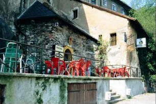 Schlossgaststätte auf dem Schlosshof