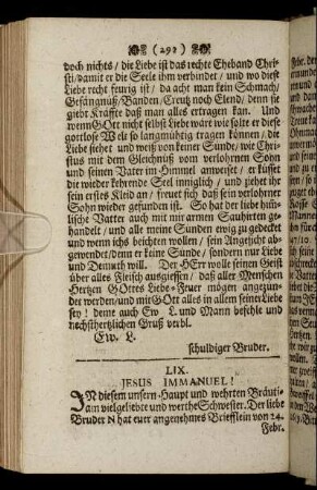 [Der LIX. Brieff. - Der LXIV. Brieff.]